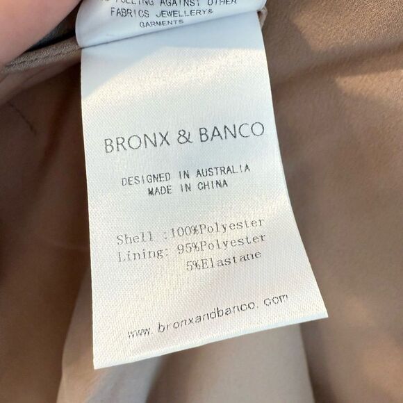 New Bronx and Banco Dahlia Strapless Maxi Dress in Blush Multi Pink - Picture 14 of 14